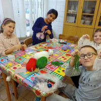 Krúžok "Handmade tvorba a výroba" - vianočný projekt 1